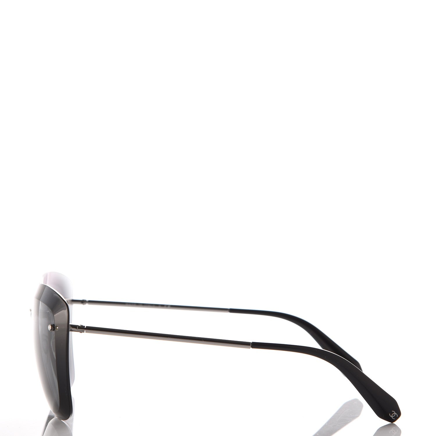 Chanel Butterfly Spring Sunglasses 4221 Dark Silver Grey 3 of 6