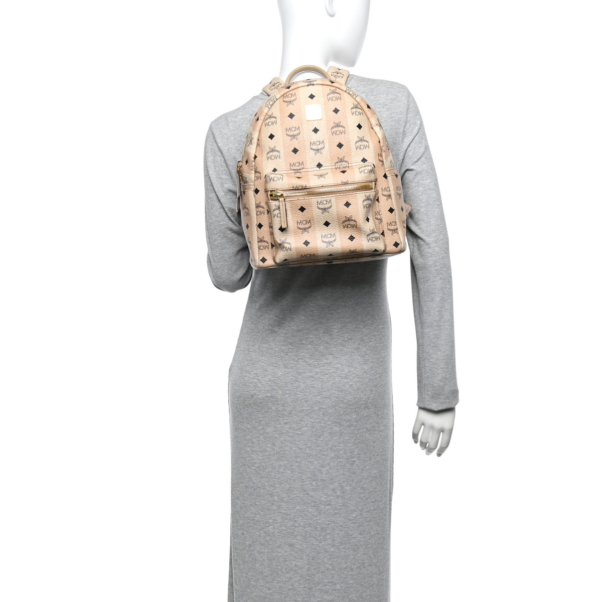 MCM Striped Visetos Small Stark Backpack
Beige MCM Striped Visetos Small Stark Backpack Beige 1800028  main image 4