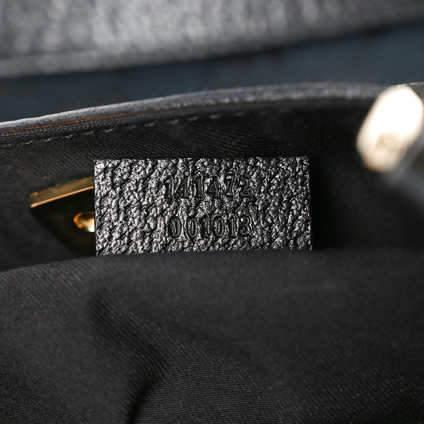 Monogram Large Abbey Tote Navy Black