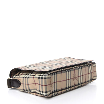Burberry Haymarket Check Diaper Messenger Bag 4 of 11