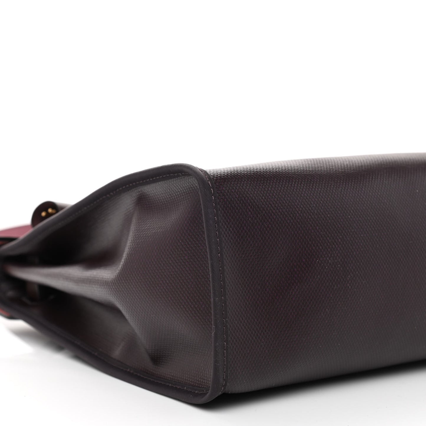 Toile H Berline Vache Hunter Herbag Zip PM 31 Cassis Ecru Black Rouge Sellier