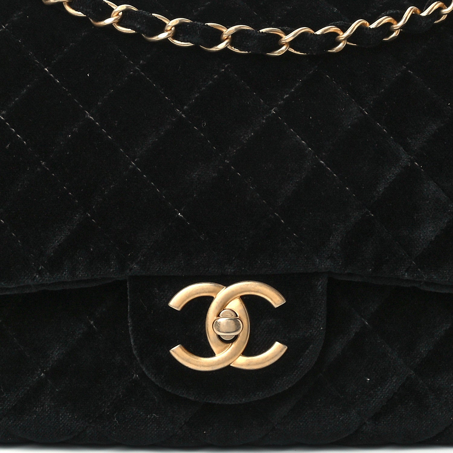Chanel Suede Quilted XXL Travel Flap Bag Black 8 of 10