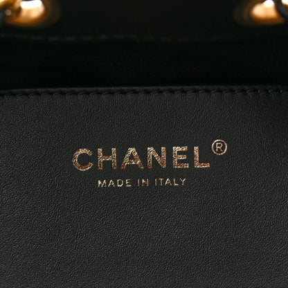 Chanel Caviar Quilted Mini Chanel 25 Handbag Black 6 of 12