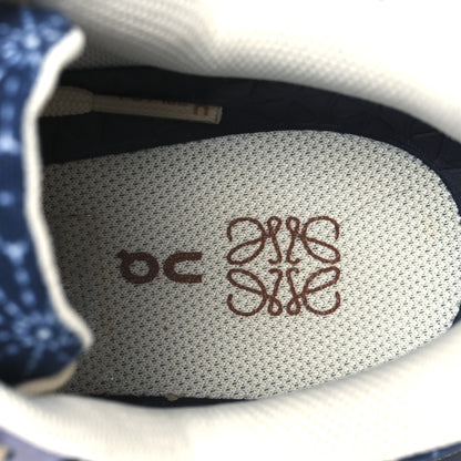 Loewe X ON Canvas Mesh Star Print Cloudventure Sneakers 35.5 Space Blue 8 of 10