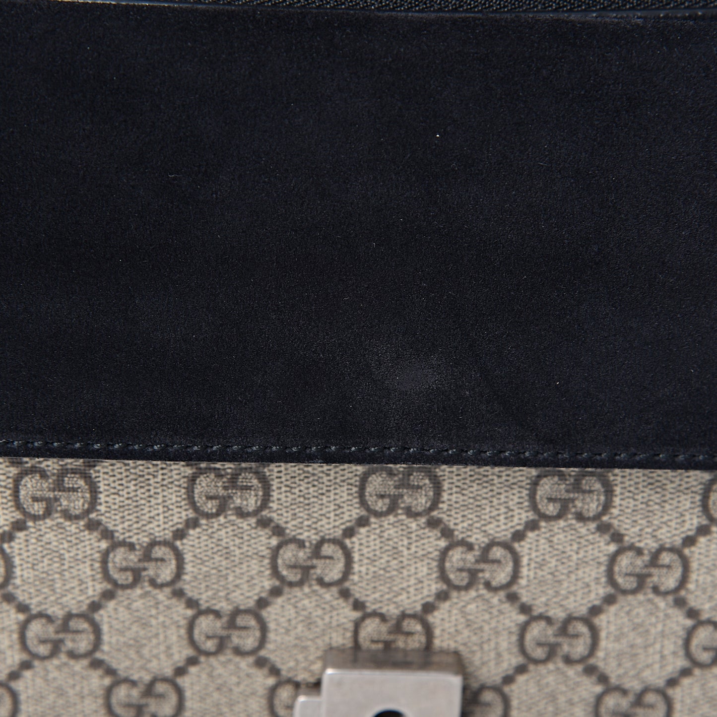 GG Supreme Monogram Small Dionysus Shoulder Bag Black