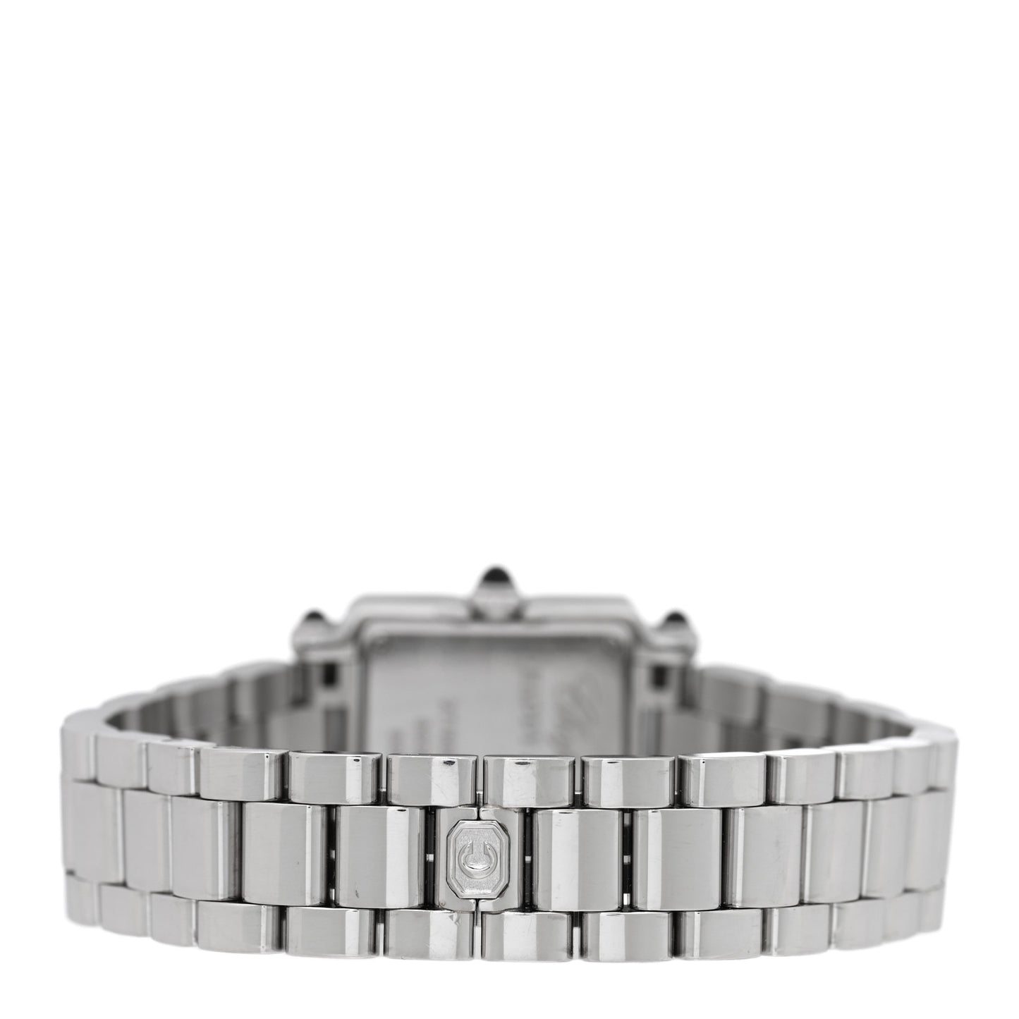 Stainless Steel 5 Diamond 23mm Happy Sport Quartz Watch Black