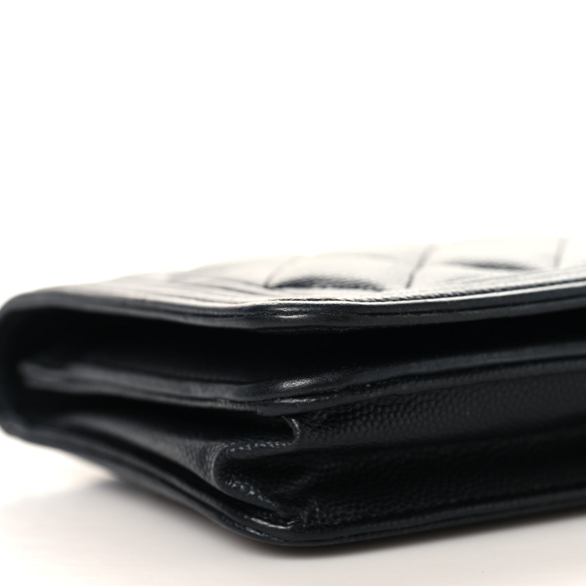 Chanel Caviar Quilted Boy Wallet On Chain WOC Black 8 of 10