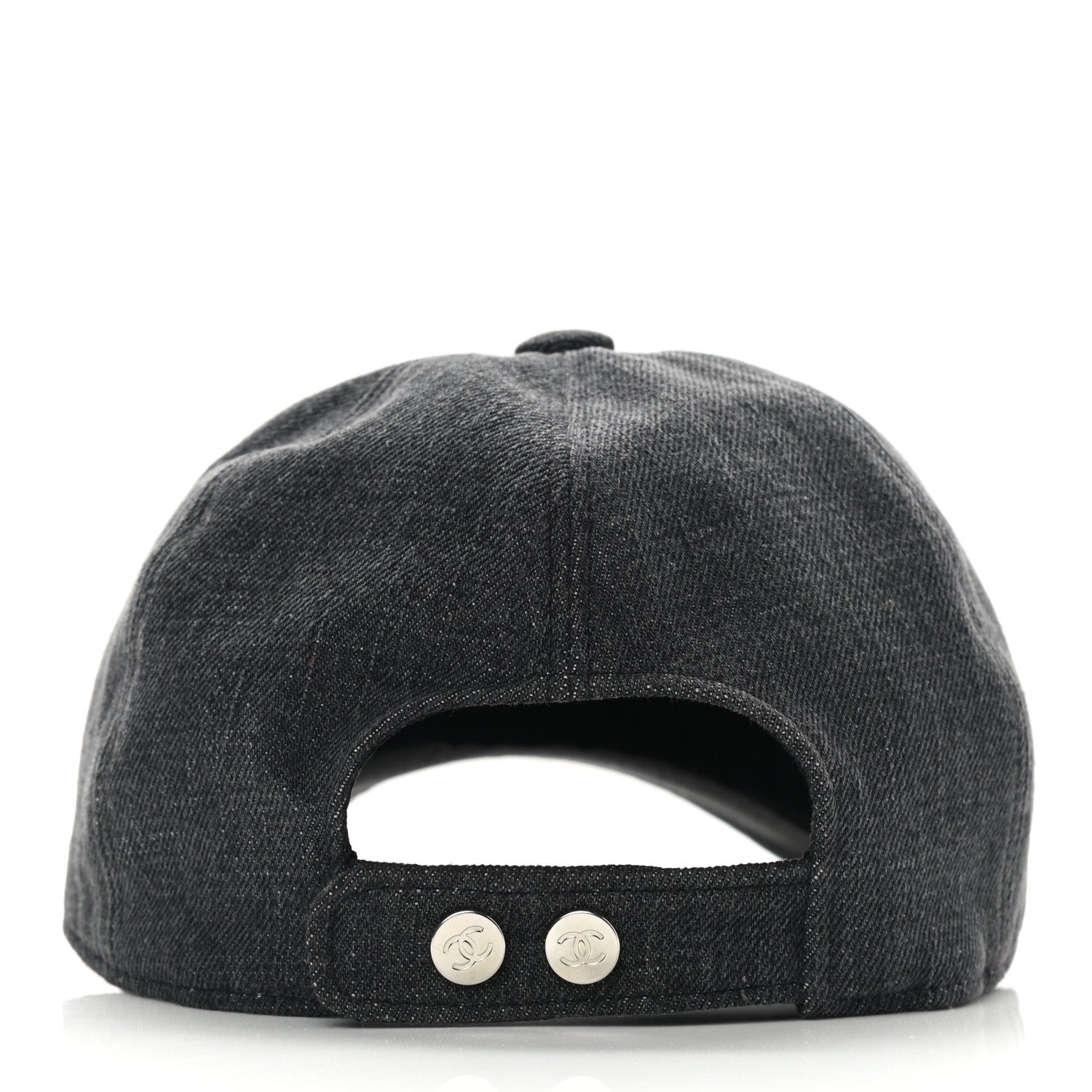 Chanel Cotton Sequin CC Cap Hat Black 6 of 9