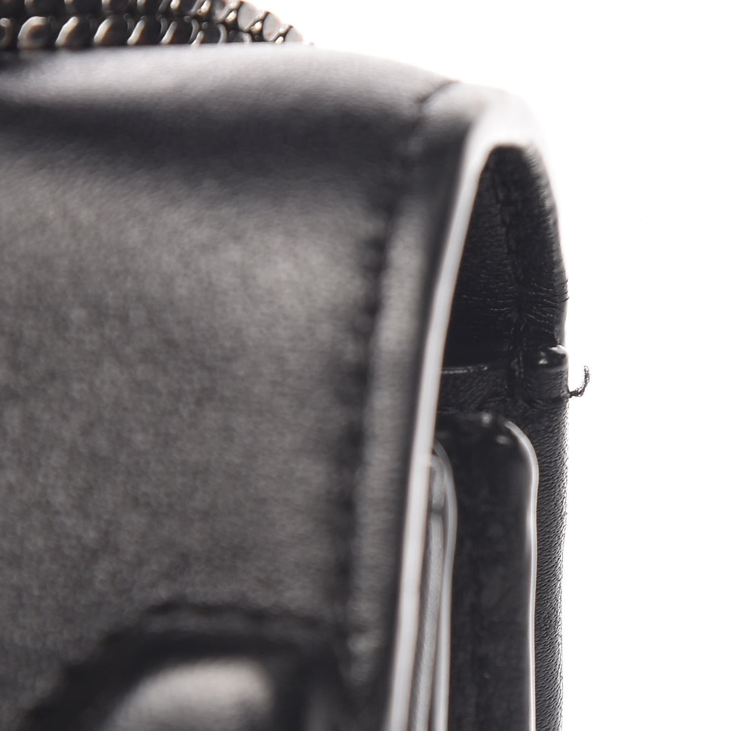 3.1 Calfskin Large Soleil Flap Bag Black