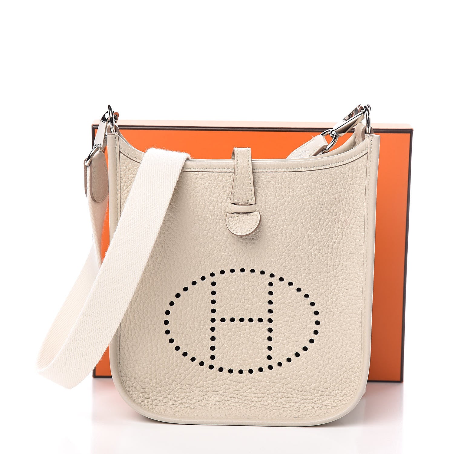Hermes Taurillon Clemence Amazone Evelyne TPM Beton 11 of 11