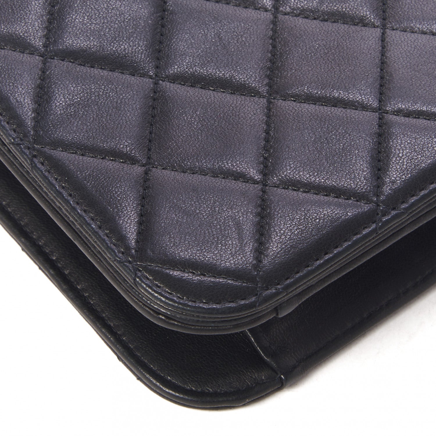 Chanel Lambskin Quilted Small Single Flap Black 5 of 9