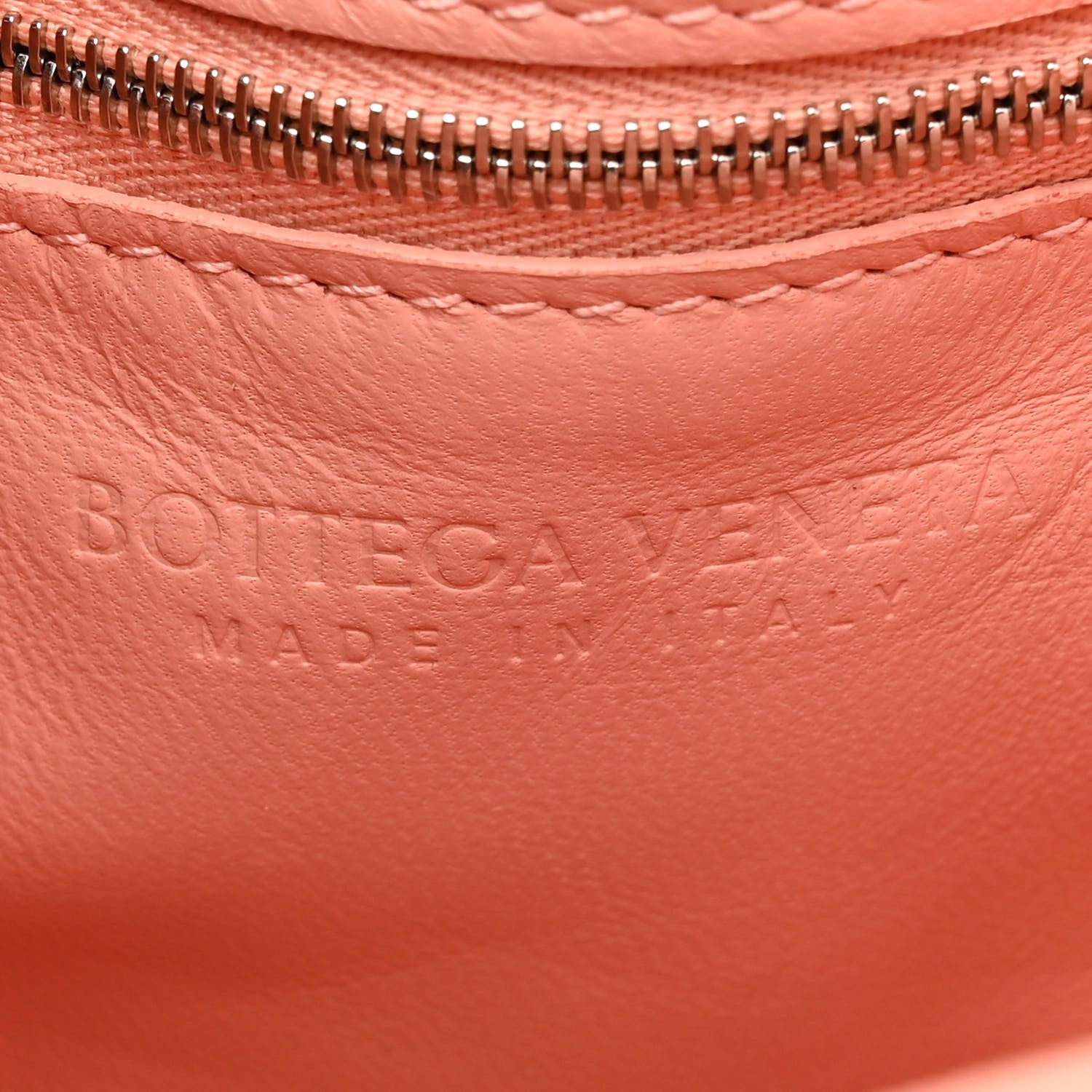 Bottega Veneta Nappa Maxi Intreccio Padded Cassette Crossbody Bag Peachy 6 of 13