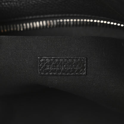 Balenciaga Grained Calfskin Waist Bag Black 6 of 10
