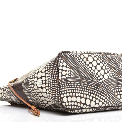 Louis Vuitton Monogram Kusama Waves Neverfull MM White 7 of 9