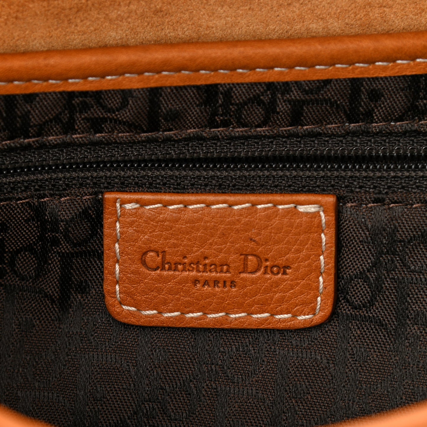 Calfskin Saddle Bag Tan