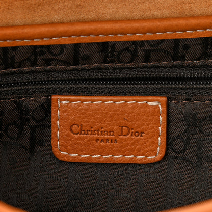 Christian Dior Calfskin Saddle Bag Tan 6 of 11