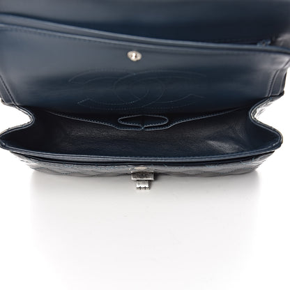 Chanel Patent Quilted 2.55 Reissue 225 Flap Blue 5 of 22