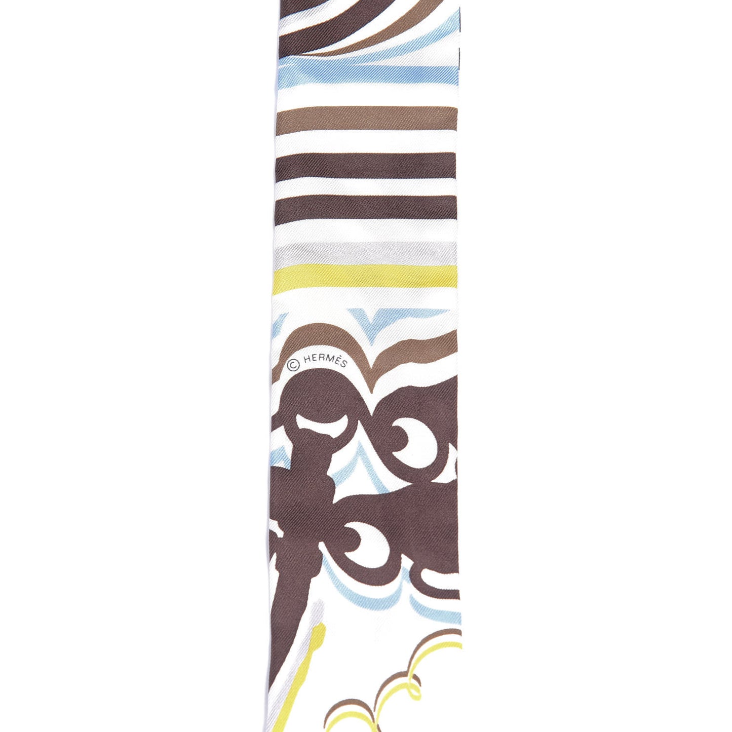 Silk Brides De Gala Shadow Twilly Marron White Jaune