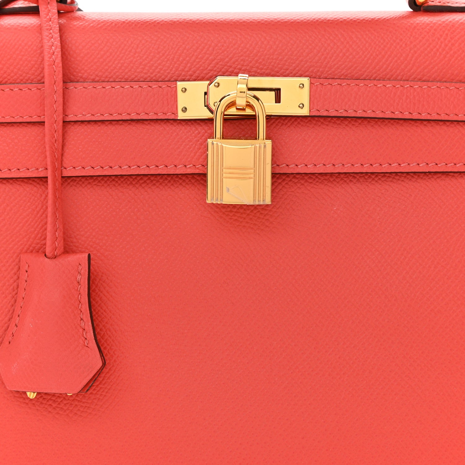 Hermes Epsom Kelly Sellier 25 Rose Jaipur 8 of 16