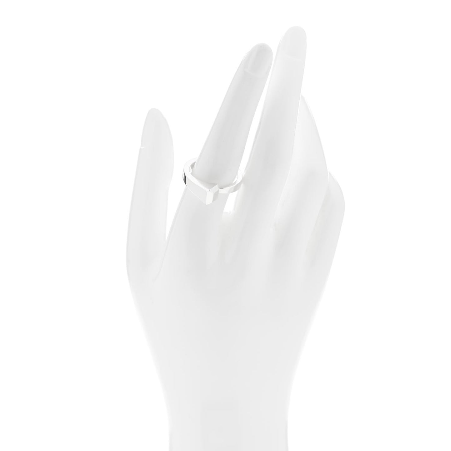 Sterling Silver PM Clou de Forge Ring 57 8