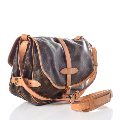 Louis Vuitton Monogram Saumur 30 2 of 12