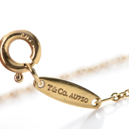 Tiffany 18K Yellow Gold Diamond .03ct Elsa Peretti Diamonds by the Yard Bracelet 6 of 7
