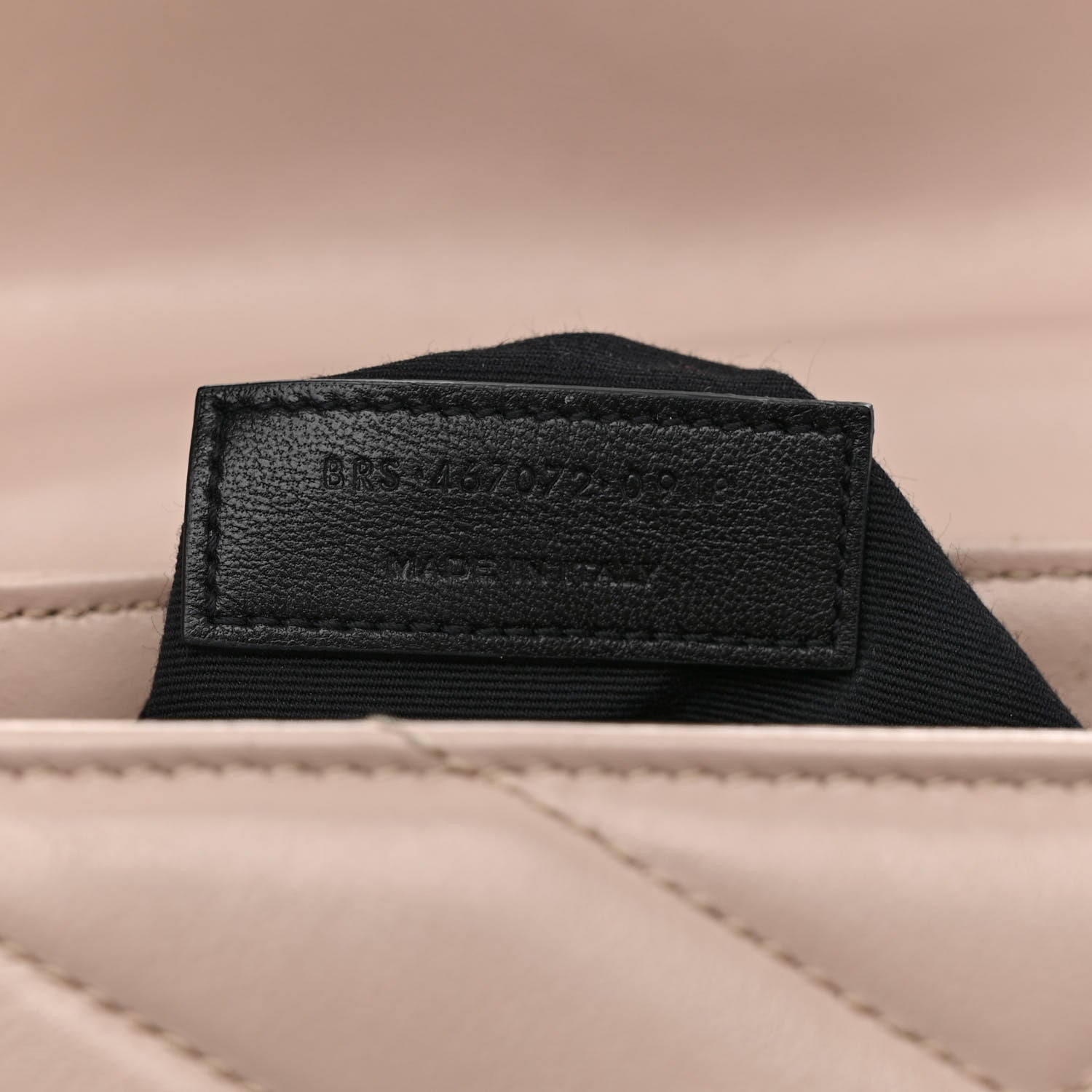Saint Laurent Calfskin Y Quilted Monogram Toy Loulou Crossbody Bag Dark Beige 8 of 14