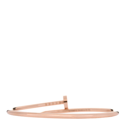 Cartier 18K Pink Gold Small Juste Un Clou Bracelet 16 2 of 4