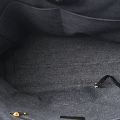 Chanel Calfskin Medium Deauville Tote Black 5 of 15