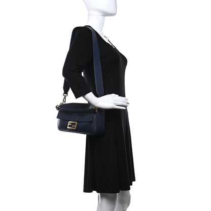 Fendi Cuoio Romano Selleria Baguette Dark Blue 2 of 9