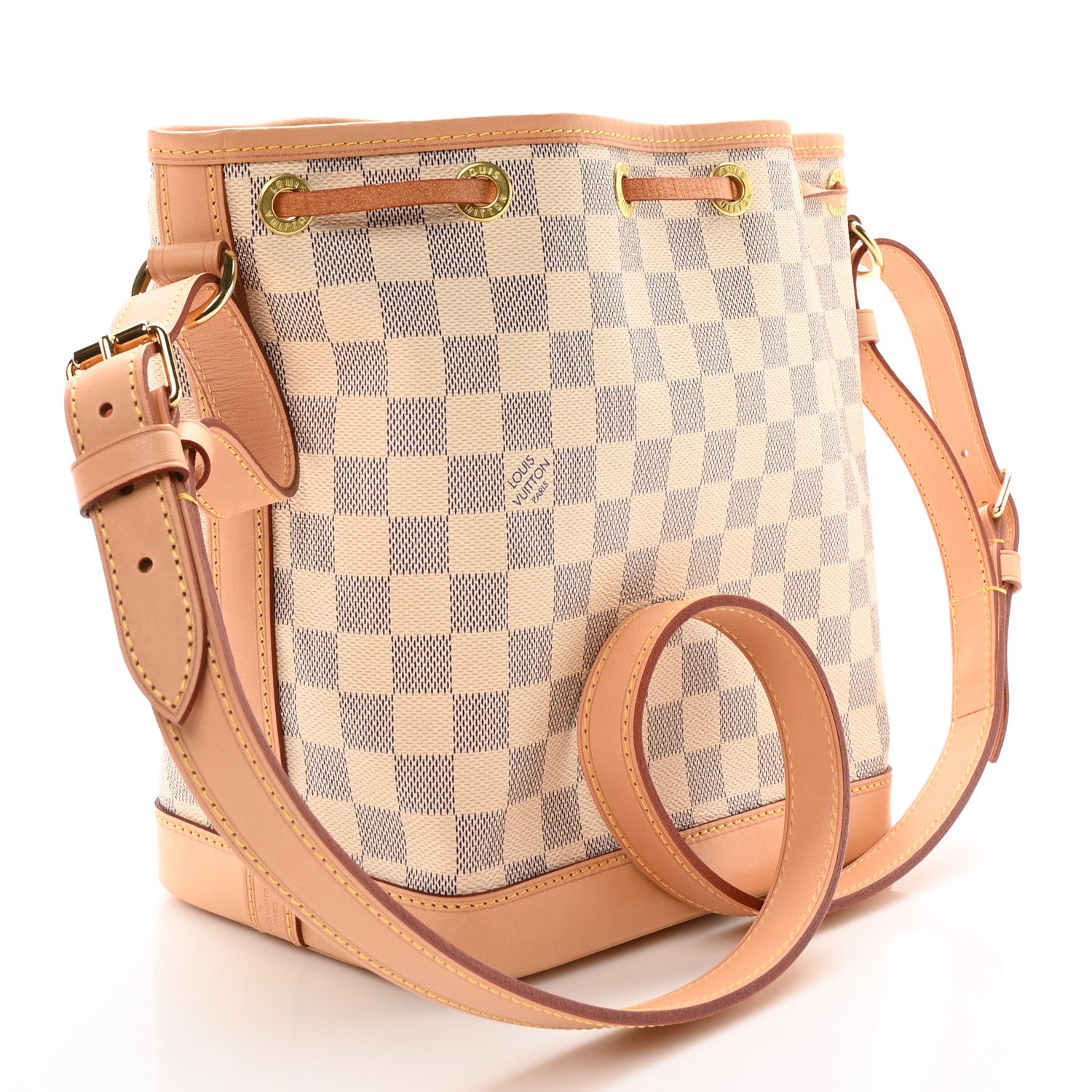 Louis Vuitton Damier Azur Noe BB 3 of 10