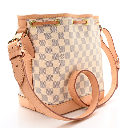 Louis Vuitton Damier Azur Noe BB 3 of 10