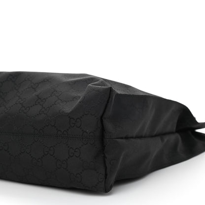 Gucci Nylon Monogram Tote Black 8 of 8