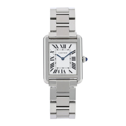 Cartier Stainless Steel 24mm Tank Solo Quartz Watch 1 of 5