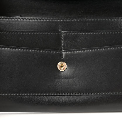 Bulgari Calfskin Serpenti Forever Wallet Black 8 of 9