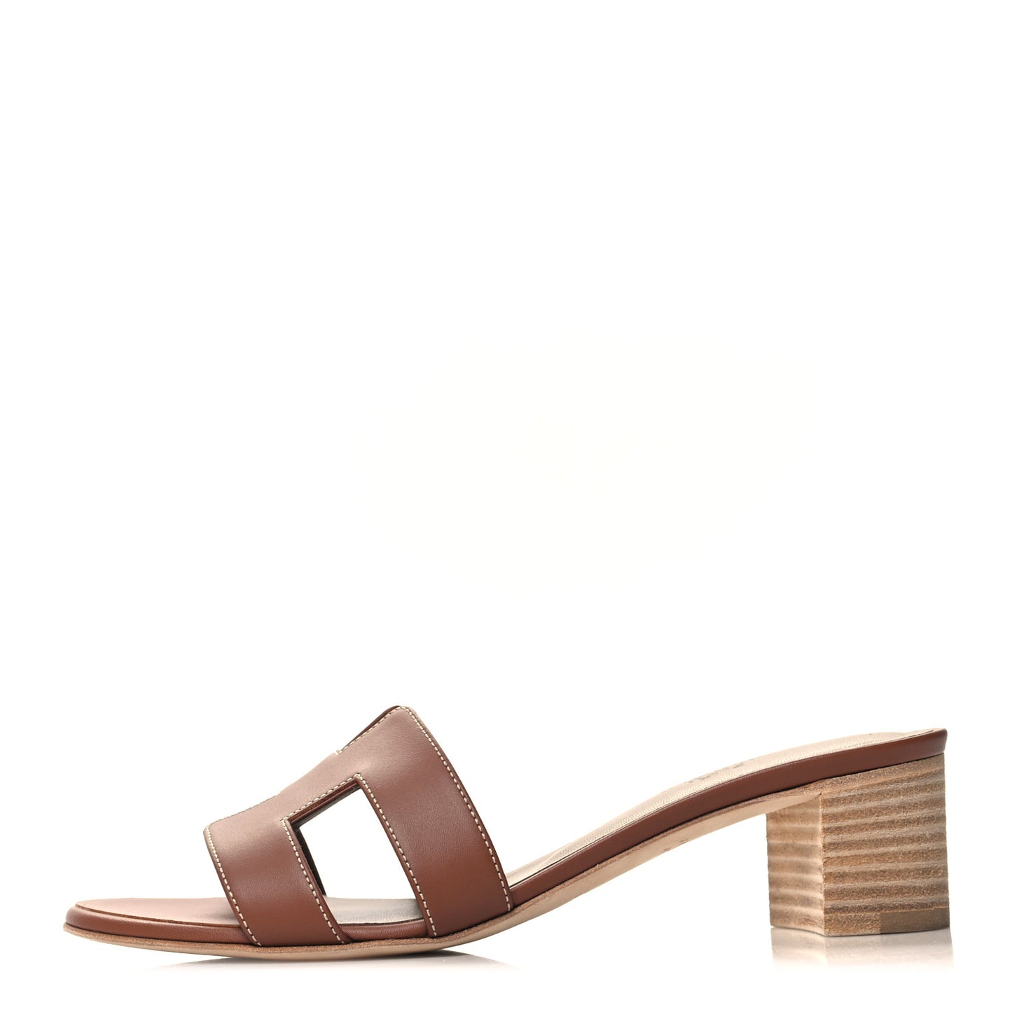 Calfskin Oasis Sandals 37 Gold