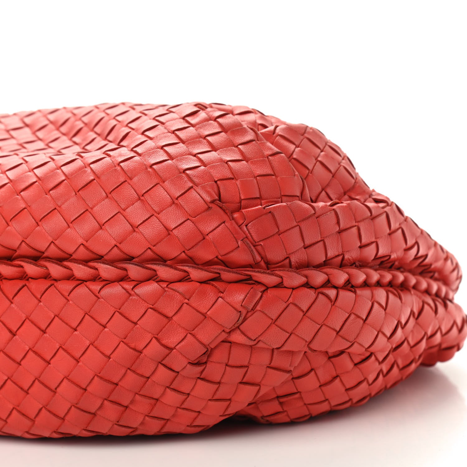 Bottega Veneta Nappa Intrecciato Medium Belly Veneta Hobo Magma 9 of 9