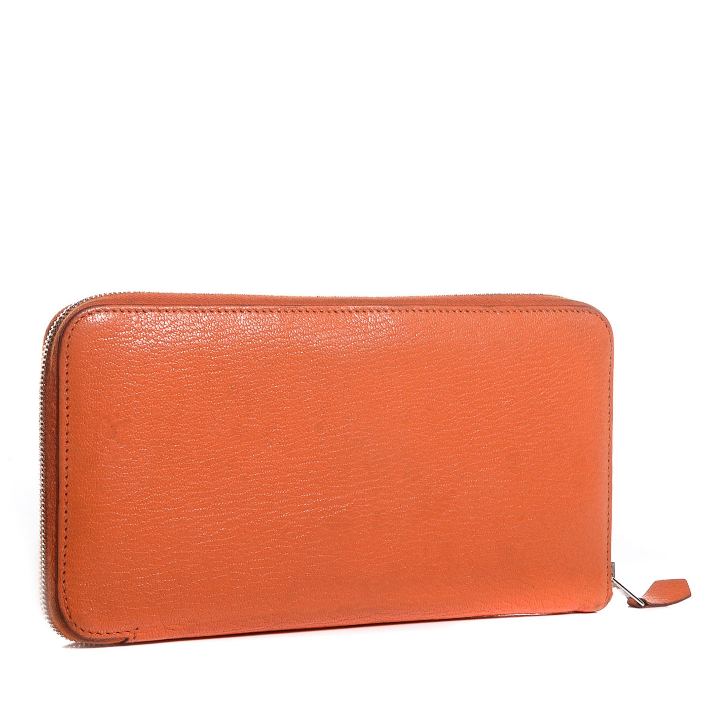 Chèvre Mysore Azap Combined Long Wallet Orange
