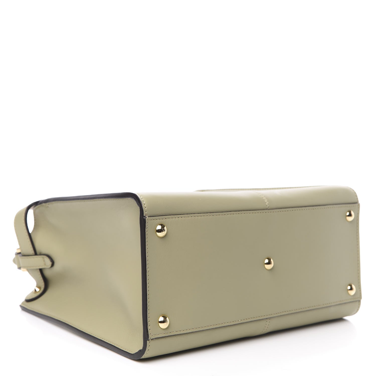 Fendi Vitello Seta Century Medium Peekaboo X-Lite Mandorlo Blueberry 5 of 9