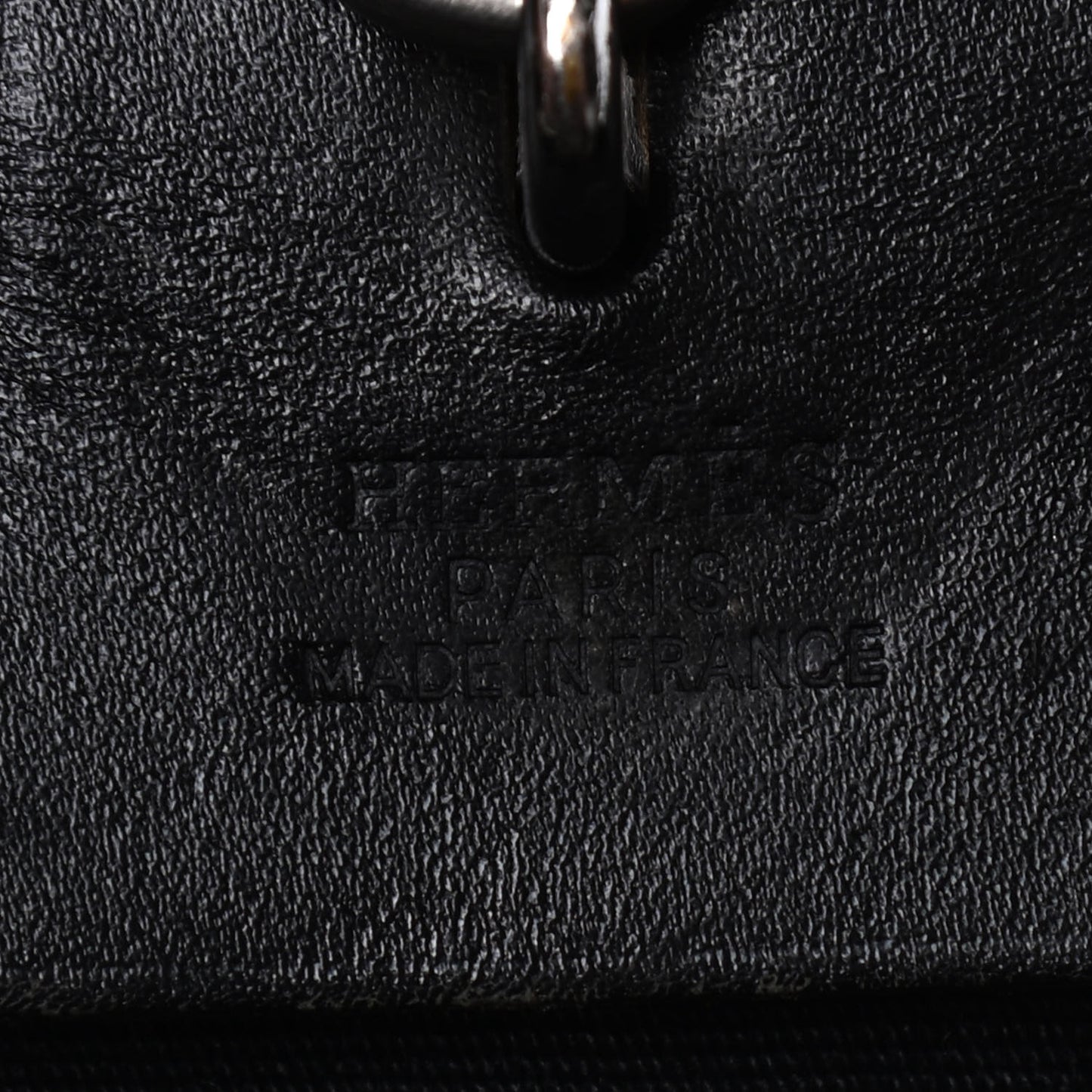 Toile Vache Calfskin Herbag 30 PM Backpack Black