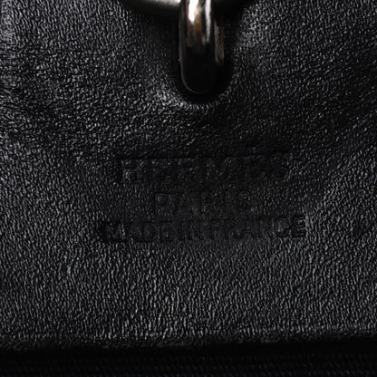 Hermes Toile Vache Calfskin Herbag 30 PM Backpack Black 6 of 9