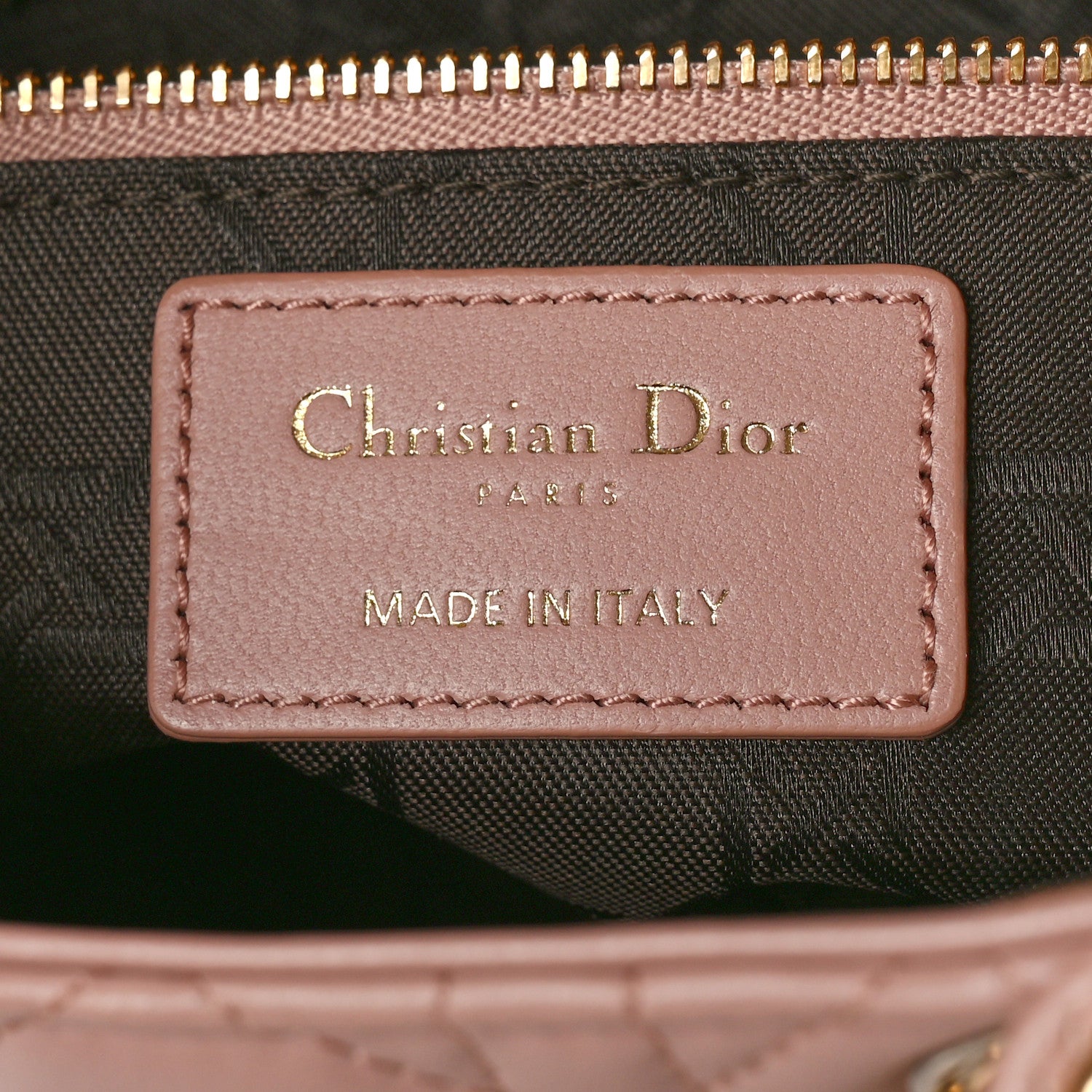 Christian Dior Lambskin Cannage Small My ABCDior Lady Dior Fard 6 of 8