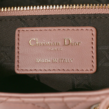 Christian Dior Lambskin Cannage Small My ABCDior Lady Dior Fard 6 of 8