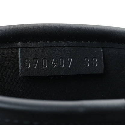 Gucci Rubber Womens Horsebit Ankle Boots 38 Black 6 of 8
