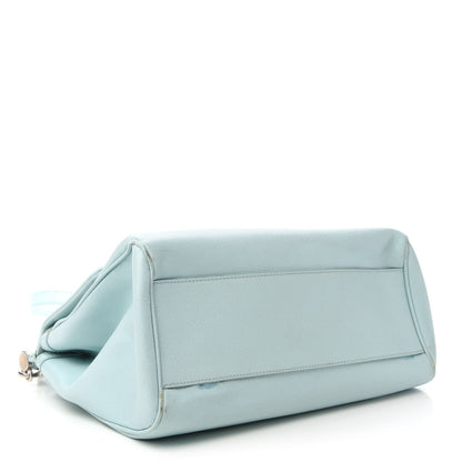 Dolce & Gabbana Dauphine Large Miss Sicily Satchel Light Blue 4 of 18