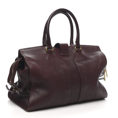 Saint Laurent Sheepskin Medium Cabas ChYc Plum 3 of 20