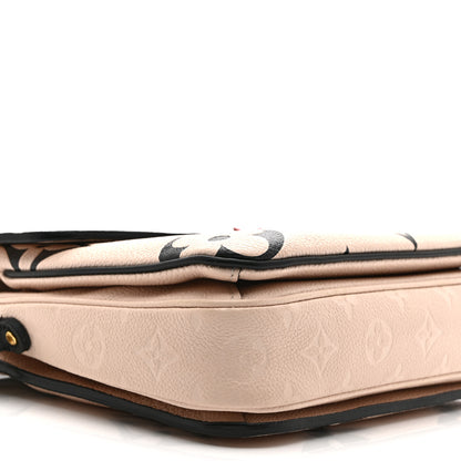 Louis Vuitton Empreinte Monogram Giant Crafty Pochette Metis Creme Black 9 of 10