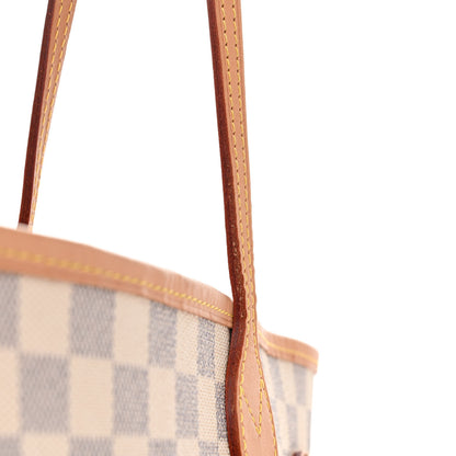 Louis Vuitton Damier Azur Neo Neverfull MM Rose Ballerine 12 of 12