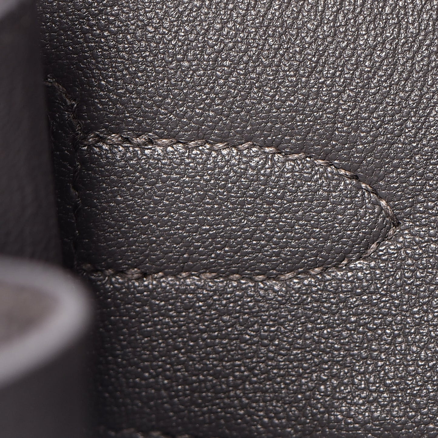 Lambskin Bi-Cabas Grey Cognac