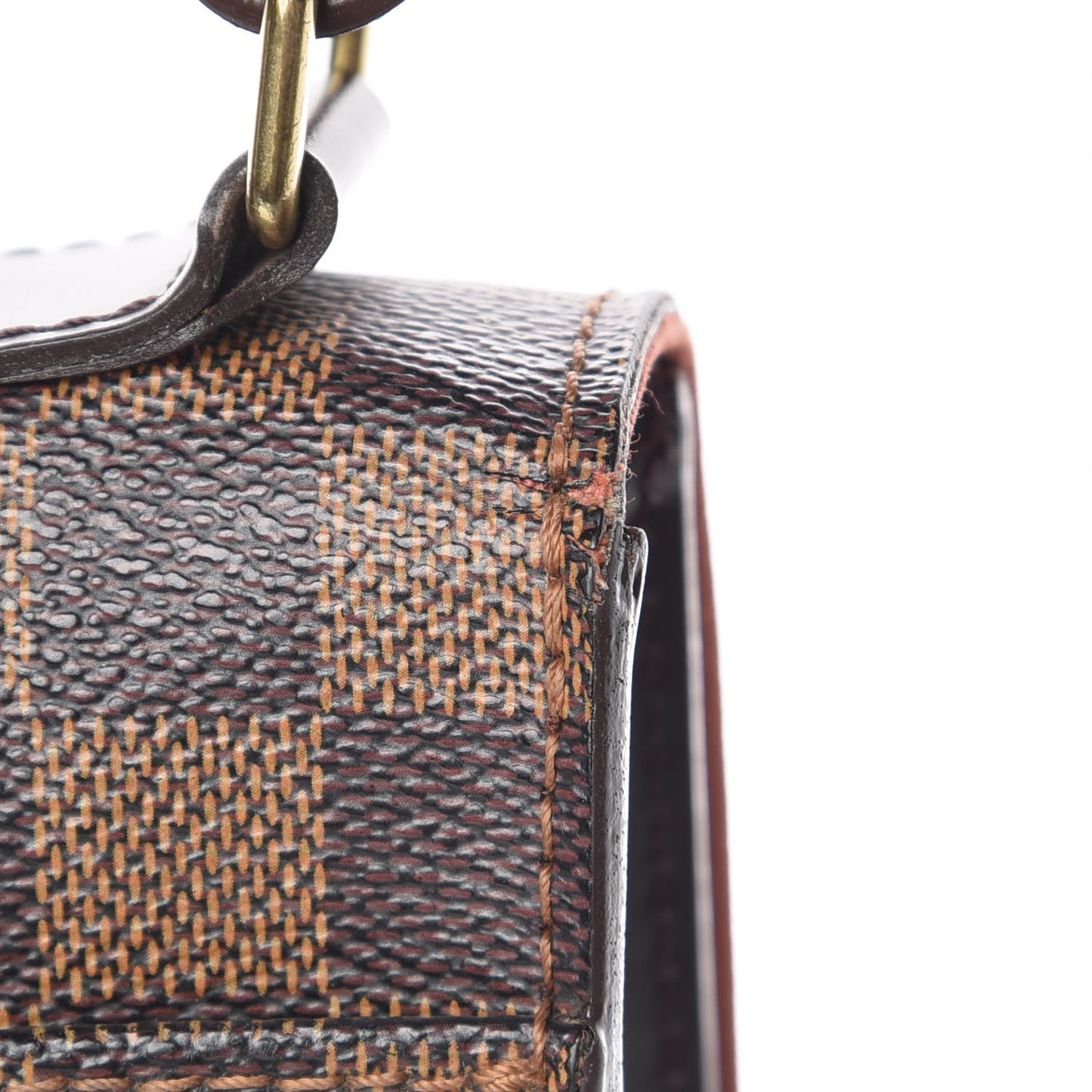 Damier Ebene Portobello Travel Shoulder Bag